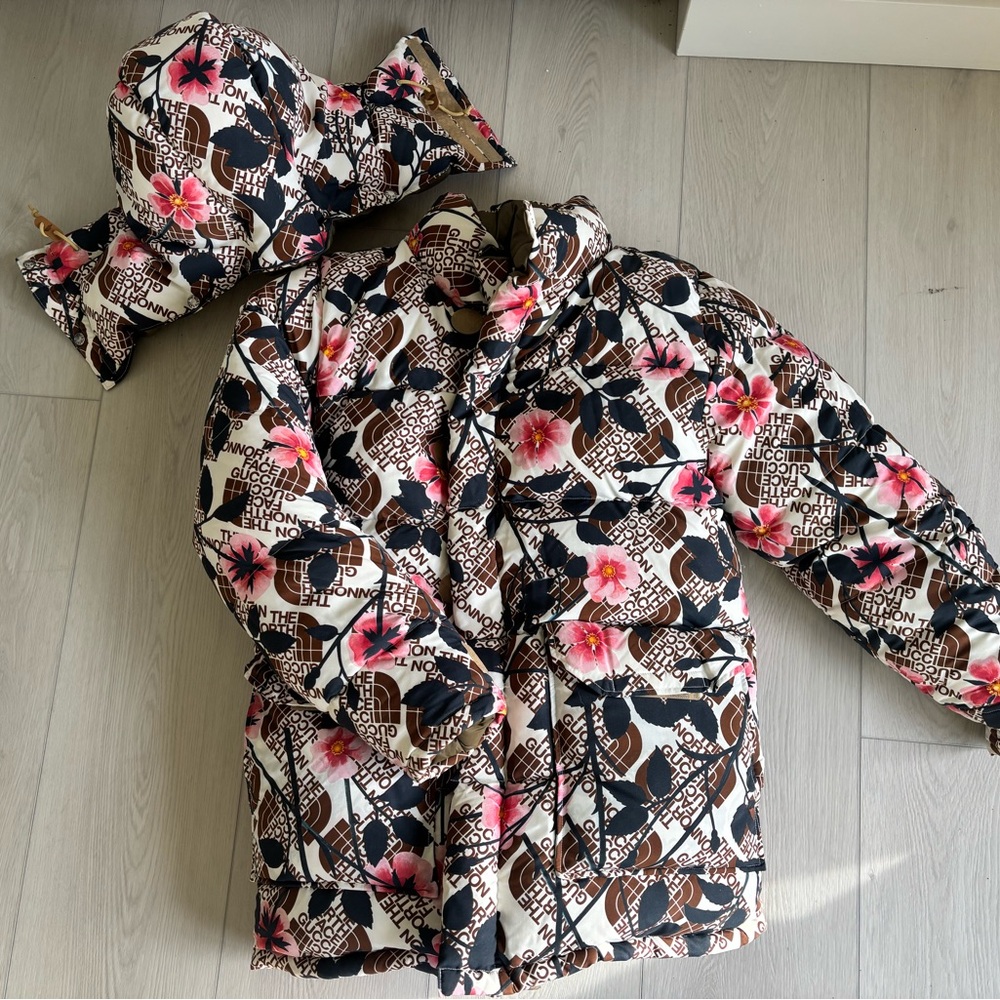 Gucci North face coat